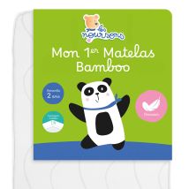 Matelas Bébé / Enfant Bamboo - 70x140 Cm - Sans Traitement Chimique