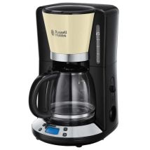 Russell Hobbs Cafetière Colours Plus Crème 1100 W 1,25 L
