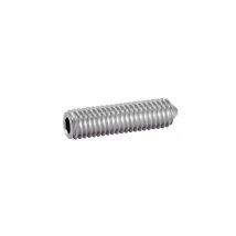 Vis Sans Tête Six Pans Creux Bout Pointeau Inox A2 Argent 5x20 Mm Acton