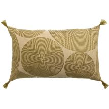 Coussin Brodé Tito En Coton 100% - 40 X 65 Cm