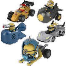 Véhicule De Jouet Figuine Minions 13cm, Véhicule À Friction, Durable