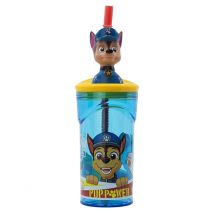 Gobelet 3d Pat Patrouille Avec Paille Dynastrib