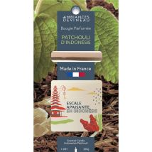 Bougie Ovale Patchouli D'indonésie Ambiances Devineau