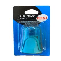 Taille-crayon 1 Trou Avec Réservoir Cora