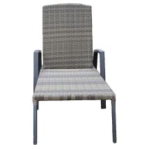 Fauteuil De Jardin Chillvert Cozumel Gris Anthracite