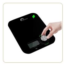 Balance De Cuisine Sans Pile, Rechargeable Par Son Bouton Little Balance, 5 Kg / 1 G