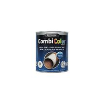 Peinture Combicolor Aqua Noir 0.75l Peinture Métal Multi-surface À Base Aqueuse - Bhappy