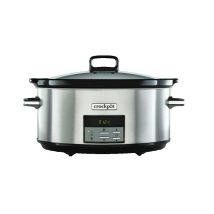 Mijoteuse Crock-pot Csc063x Design Inox 7.5l 10 Personnes