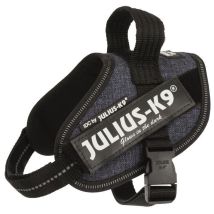 Julius K9 Harnais Power Idc Mini-mini-s : 40-53 Cm - 22 Mm - Bleu Jean