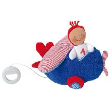 Käthe Kruse Jouet Musical Avion Peluche Pour Bébé En Déplacement