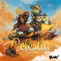 Jeu De Plateau Celestia Duo Coopératif 2 Joueurs Boîte Orange Blam !