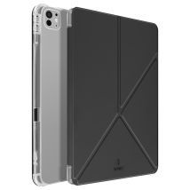 Étui Pour Ipad Pro 13'' 2024 Fonction Support Et Mise En Veille Noir Wiwu