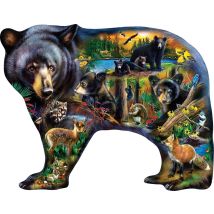 Master Pieces Puzzle Wildlife Of The Woods 1000 Pièces Animaux De La Forêt