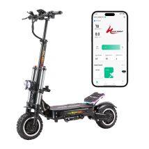 Trottinette Électrique Halo Knight T107 Pro 11" - Deux Moteurs 3000w - Batterie 60v 38,4ah