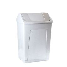 Corbeille À Papier Denox Blanc Granite 55 L