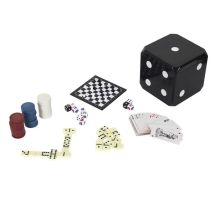 Gadget Fun - Mister Gadget - Cube De Jeux 6 En 1 - Blanc Et Noir