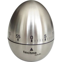 Minuteur De Cuisine Techno Line Kzw Ii 60min Métal Argent