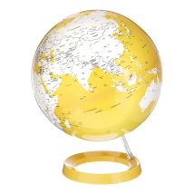 Globe Terrestre Lumineux Light & Colour Ø 30 Cm - Jaune