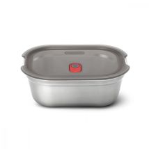 Lunch Box Acier Micro-ondable 900ml Black And Blum