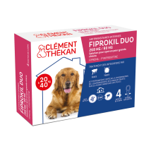 Soin Anti-Puces Anti-Tiques Chien 20-40kg CLEMENT THEKAN
