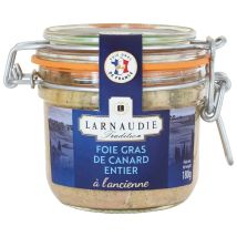 Jean Larnaudie - Foie Gras De Canard Entier À L'ancienne Jean Larnaudie - La Boite De 180g