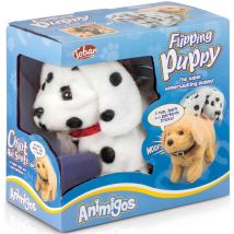 Tobar Peluche Chien Dalmatien Flipping Puppy Animigos Jouet