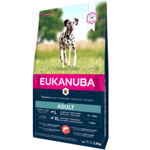 Eukanuba Croquette Chien Adult Grande Race Saumon & Orge 2.5kg