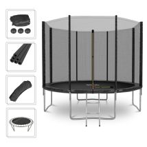 Trampoline Deluxe Ø305cm Noir Ø 10ft / 305 Cm