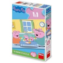 Puzzle 24 Pièces Peppa Pig - Jeu Éducatif De Dinotoys