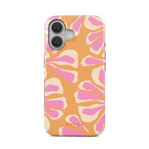 Coque Pour Iphone 16 Magsafe Tough Antichocs Modèle Aloha Rose Burga