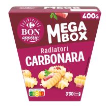 Plat Cuisiné Radiatori Carbonara Carrefour Bon Appetit !