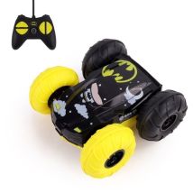 Flip Batman Vs Robin Rc Télécommandée - 096644 - Double Face - Cascades - Licence Dc - Des 3 Ans