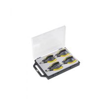 Set 4 Mini Pinces Esd Caisse Plastique Alyco 113190