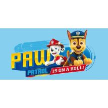 Tableau Pat'patrouille Chase Et Marcus - Paw Patrol Is On Roll - 33 Cm X 70 Cm