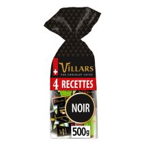 Villars - Carrés De Chocolat Noir Assortiment Villars - Le Sachet De 500g