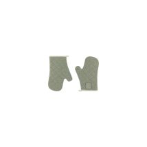 Gants De Cuisine Pistache Witloft Protection Thermique, Coton Recyclé - Witloft