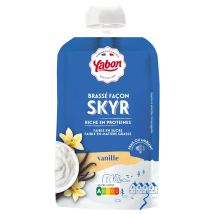 Yabon - Brassé Façon Skyr Vanille Yabon - La Boite De 120g