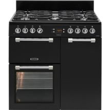 Leisure Ck90f324k Four Et Cuisinière Gaz Noir