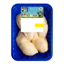 Royal - Cuisses De Poulet Jaune Avec Portion De Dos Royal - La Barquette De 1.1kg