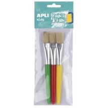 Pinceaux Jumbo En Plastique 1,6 Cm 3 Unités