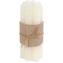 Gifts Amsterdam Lot De 7 Bougies De Table Ivoire 2 Cm X 16 Cm