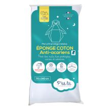 Protège Matelas Bébé Anti Acariens 70x140cm alèse Imperméable - Bouclette 100% Coton