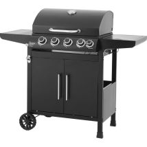 Barbecue À Gaz Paarl Structure Métal Peint Noir 60×42cm Cookingbox