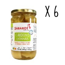Sabarot - Lot 6 X Cardons Lyonnais - Bocal 420g