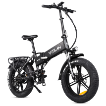 Vitilan V3 2.0 Vélo Électrique Pliant Tout Terrain - 750 W 48 V 13 Ah - Noir
