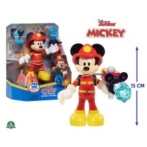Figurine mickey pompier - 15cm MICKEY&MINNIE
