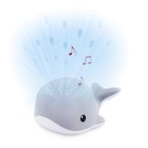 Wally La Baleine Projecteur - Gris