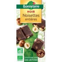 Chocolat Noir Noisettes Entières
