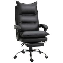 Fauteuil De Bureau Direction Avec Repose-pied Pu