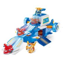 Playset Aéroport World Aircraft +2 Figurines Transform-a-bots – Super Wings Saison 5